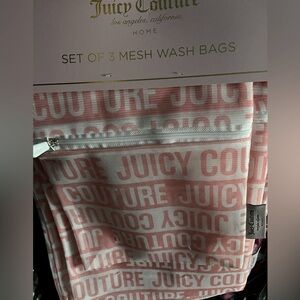 Juicy couture mesh organizer bags. Super cute!